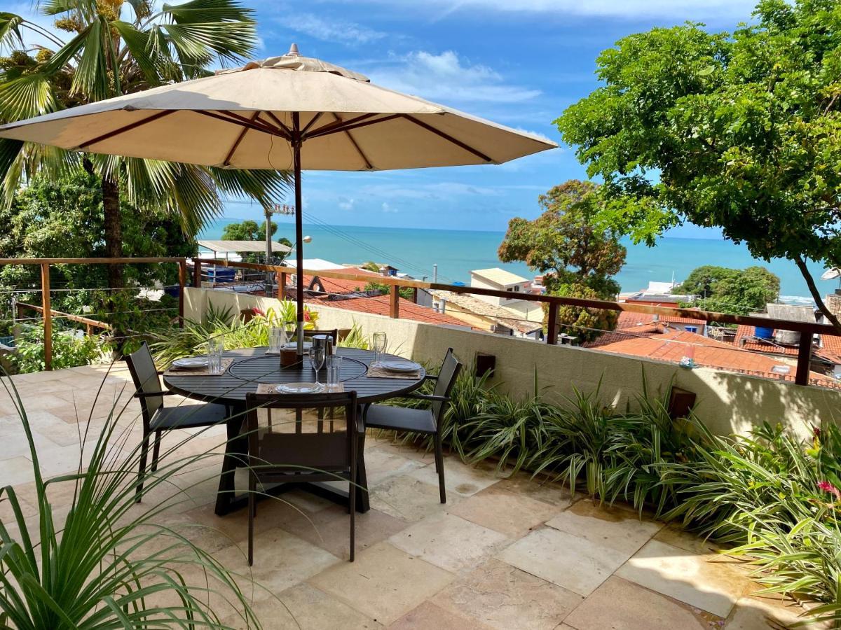 Villa Pipa - casa com vista para o mar no centro da Pipa Praia de Pipa Esterno foto