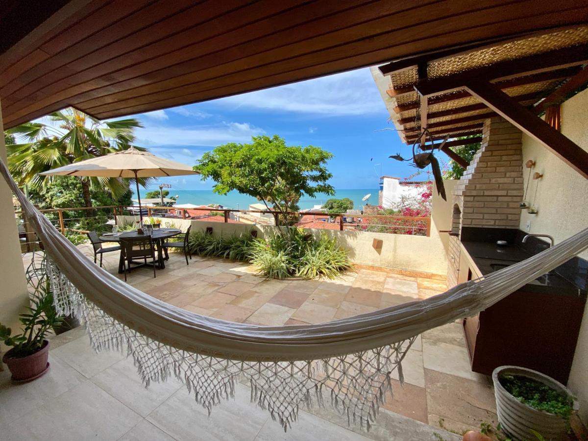 Villa Pipa - casa com vista para o mar no centro da Pipa Praia de Pipa Esterno foto